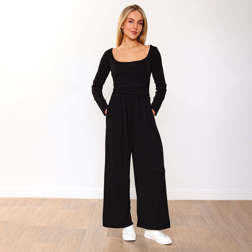 Elton Jumpsuit (Black)