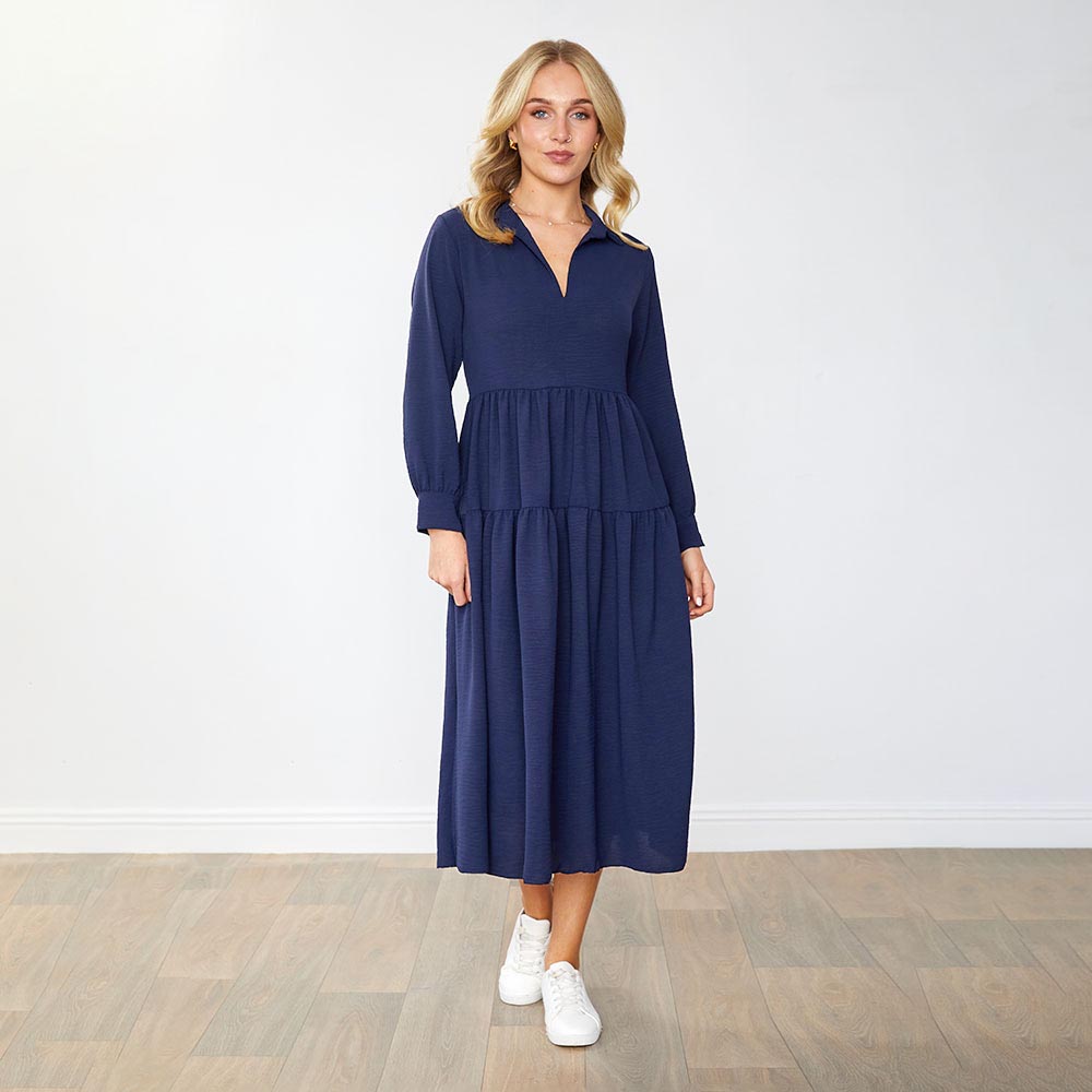 Emily Dress (Navy)