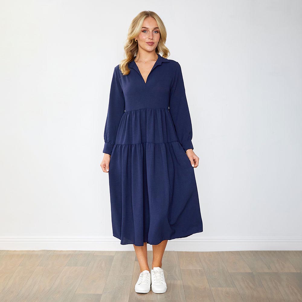Emily Dress (Navy)