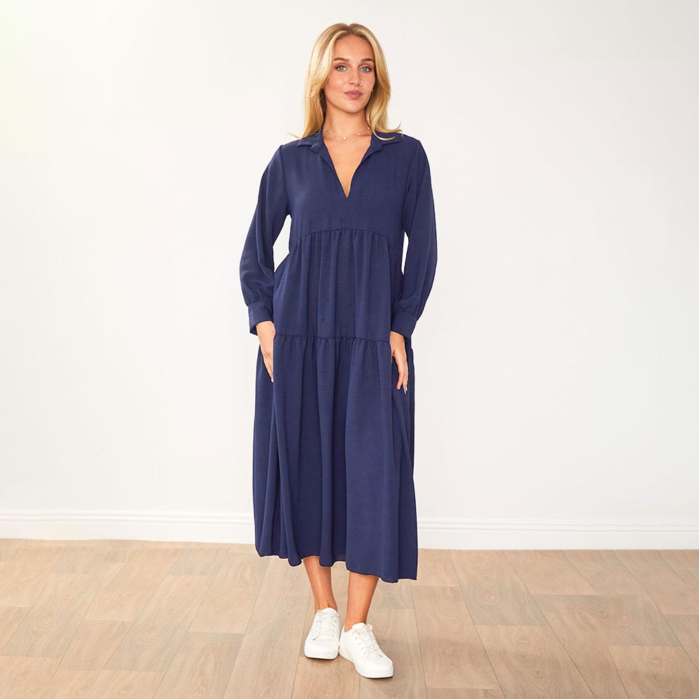 Emily Dress (Navy)