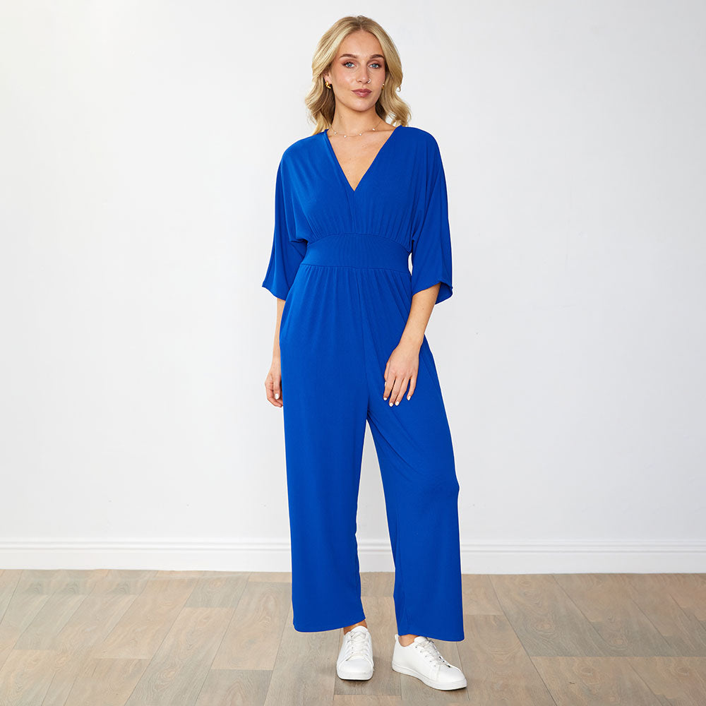 Ester Jumpsuit Cobalt & Violet (2 for €68)