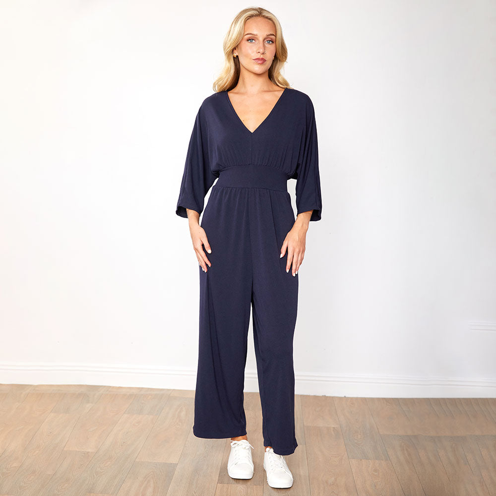 Ester Jumpsuit (Navy)