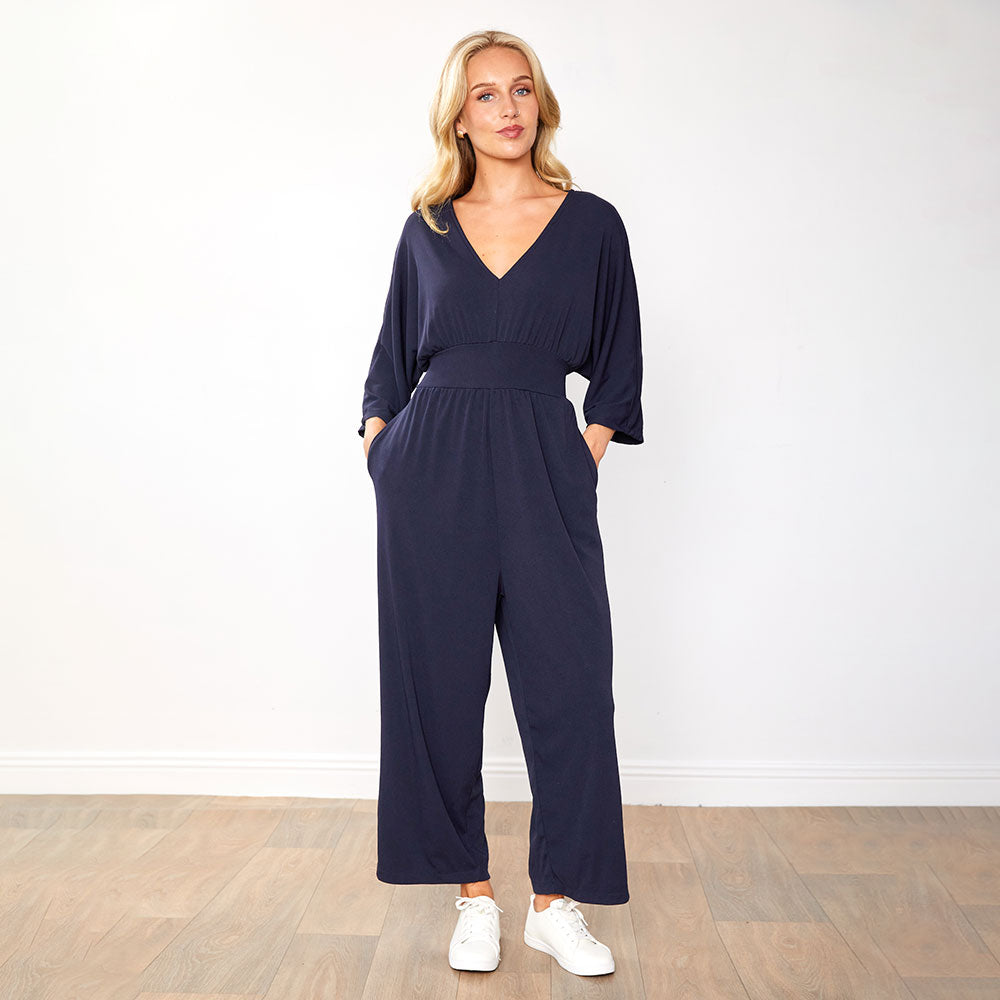 Ester Jumpsuit (Navy)