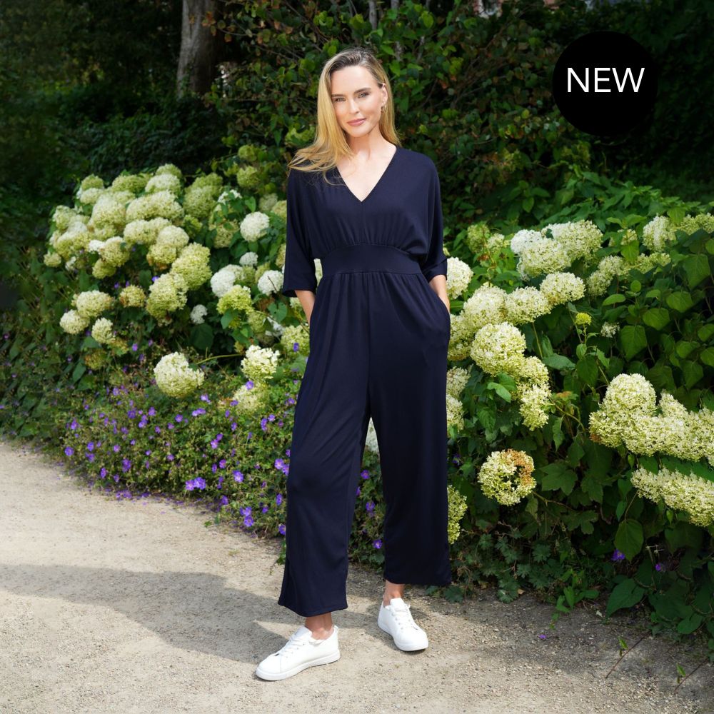 Ester Jumpsuit (Navy)