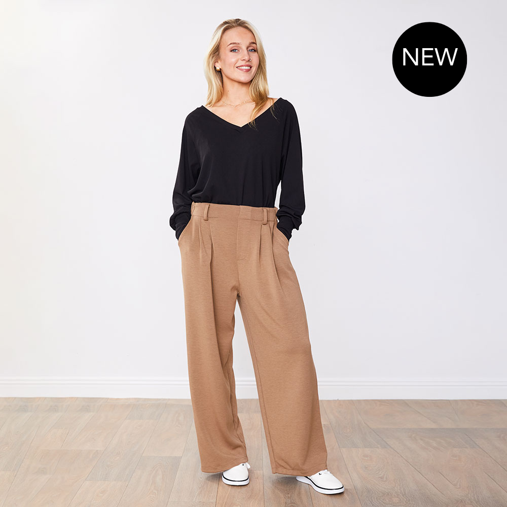 Eva Trousers (Tan)