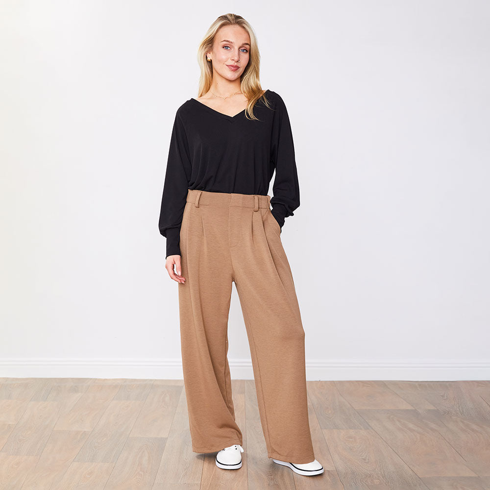 Eva Trousers (Tan)