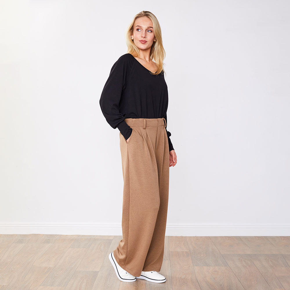 Eva Trousers (Tan)