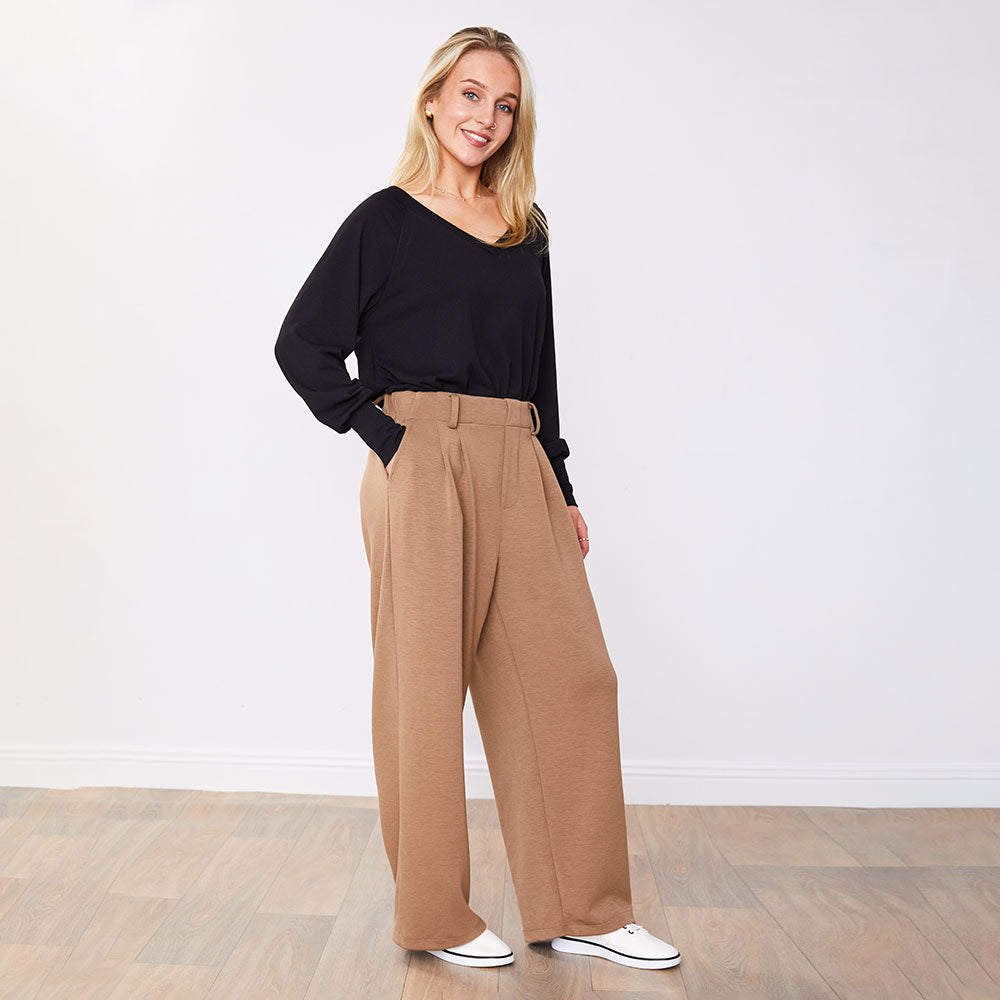 Eva Trousers (Tan)