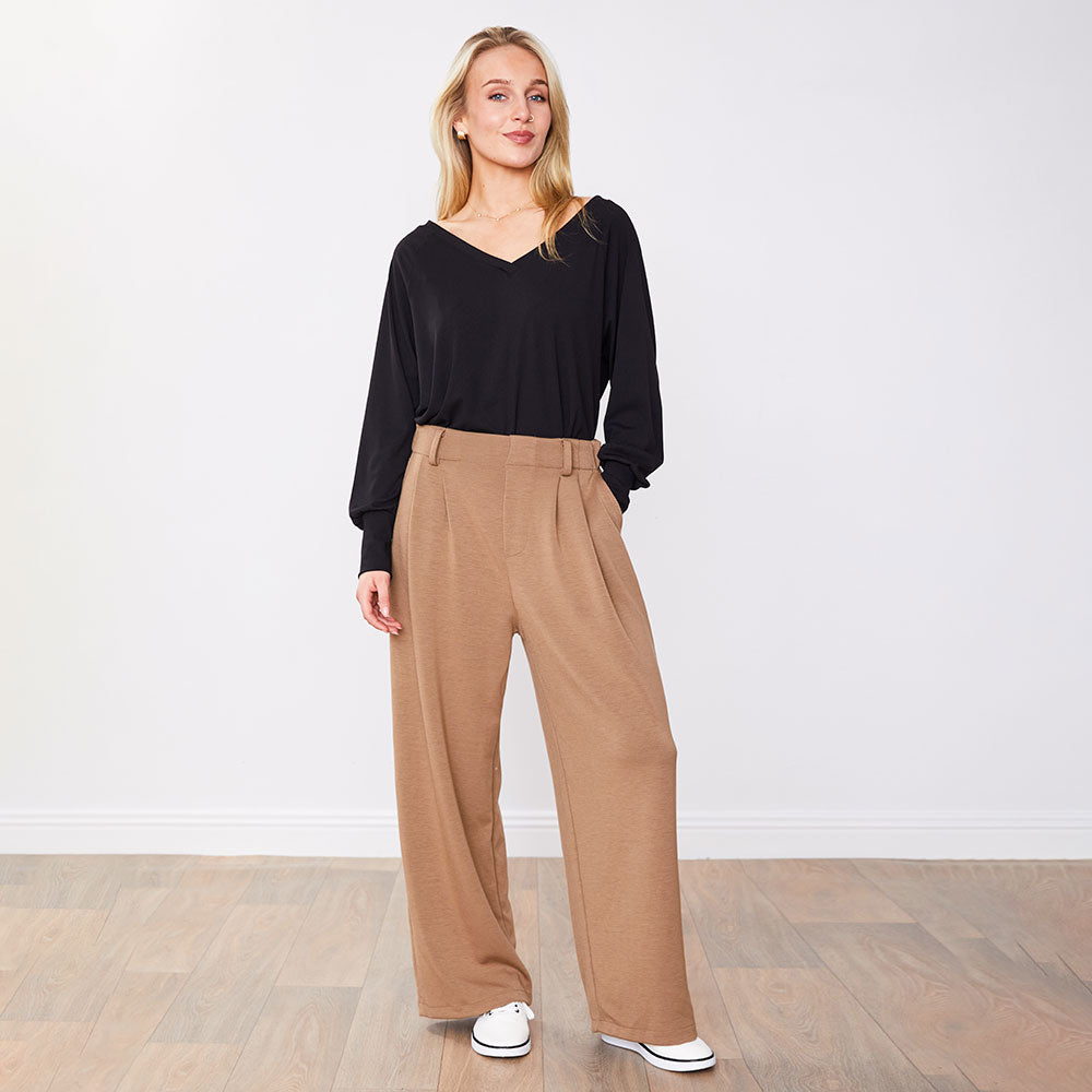 Eva Trousers (Tan)
