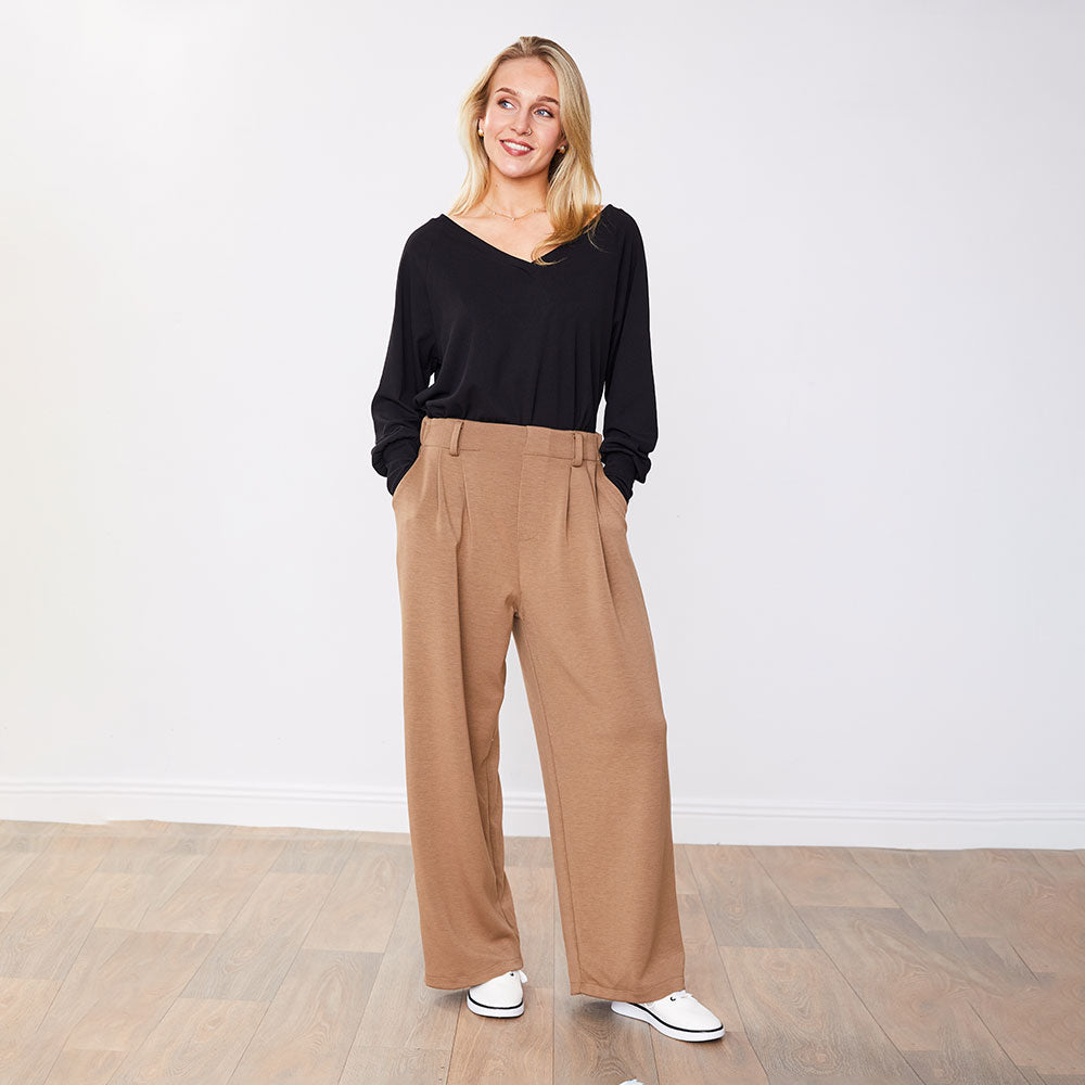 Eva Trousers (Tan)