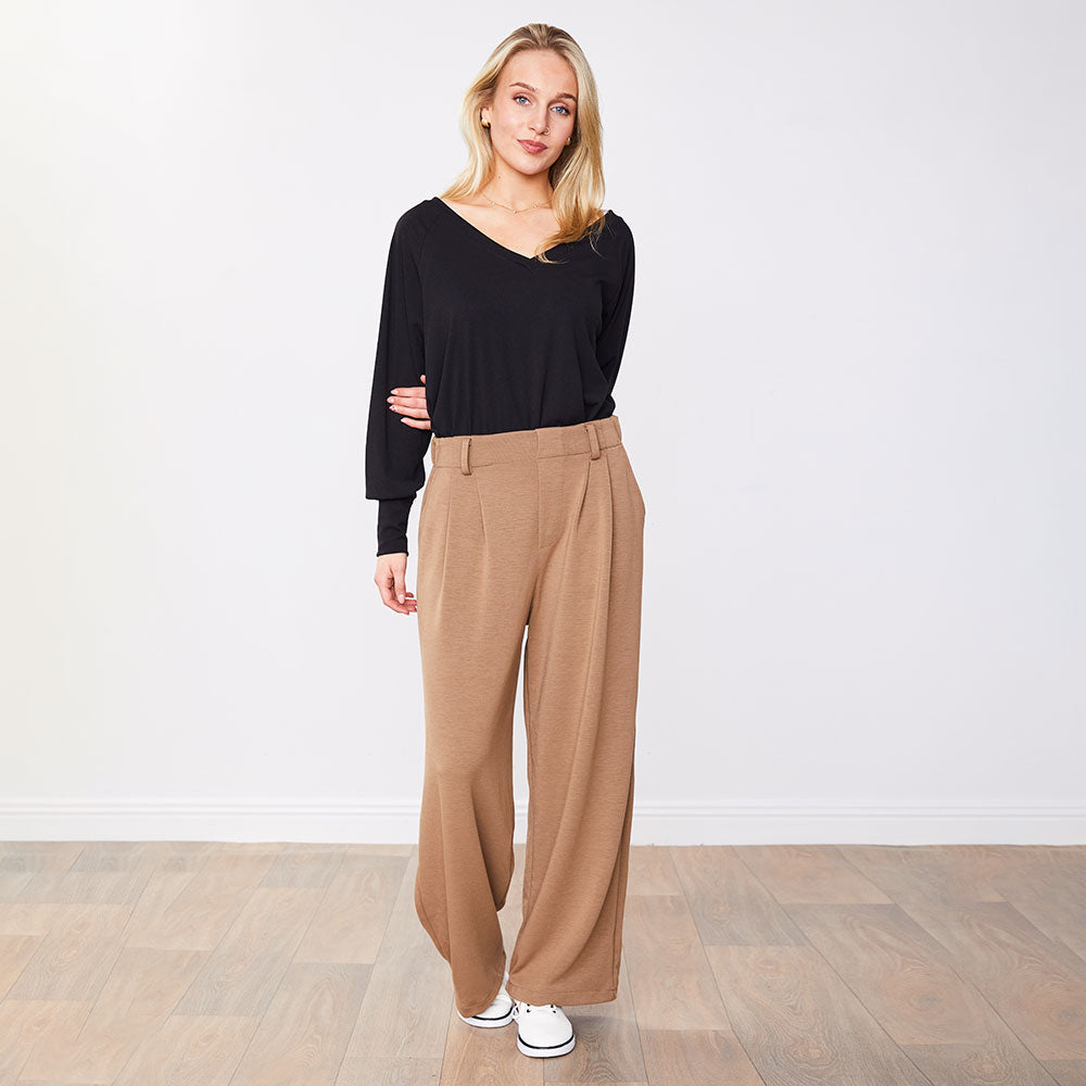 Eva Trousers (Tan)