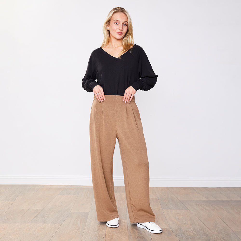 Eva Trousers (Tan)