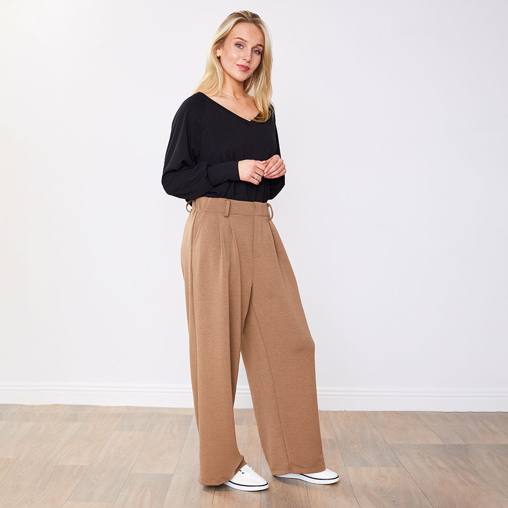 Eva Trousers (Tan)