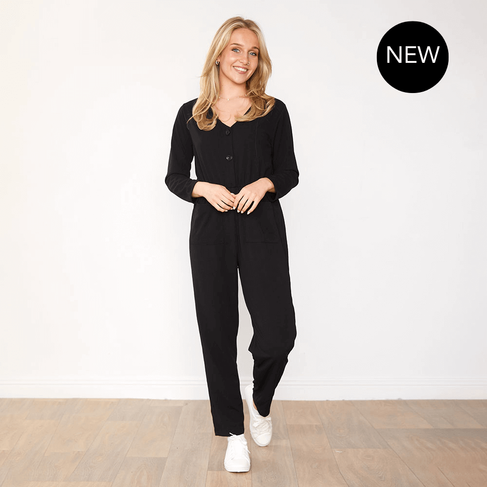 Alma Jumpsuit (Black)