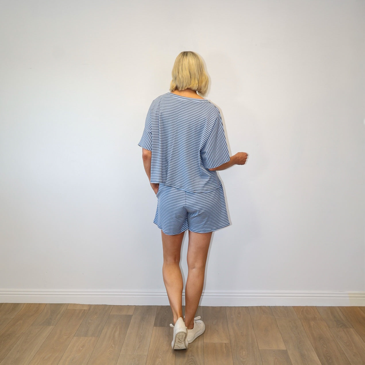 Felicity Co-ord (Blue/Brown)