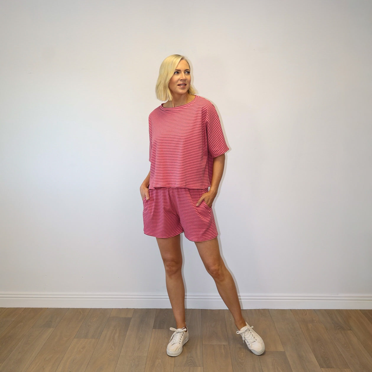 Felicity Co-ord (Pink/Brown)