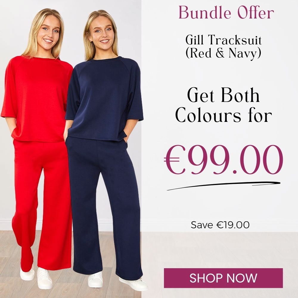 Gill Tracksuit Red & Navy (2 for €99)