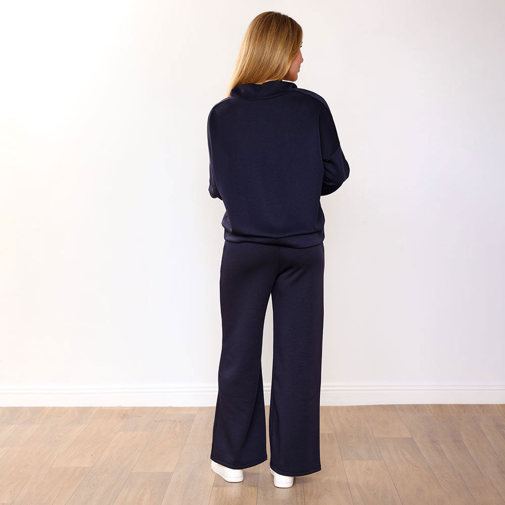 Hallie Tracksuit (Navy/Pink)