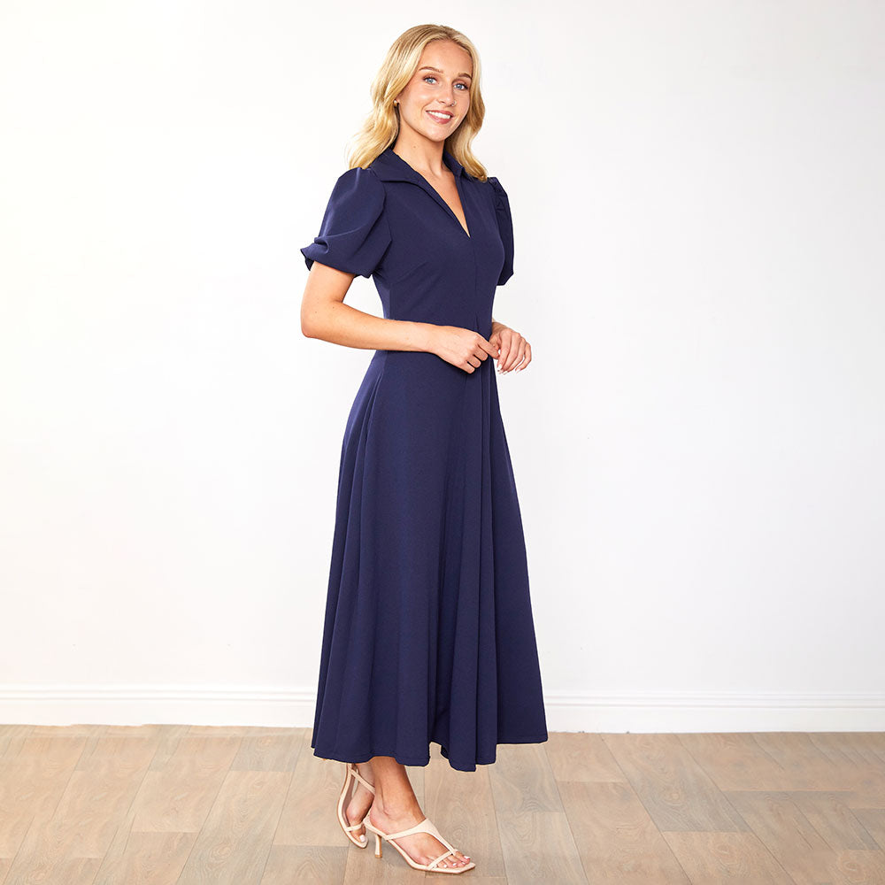 Hazel Dress (Navy)