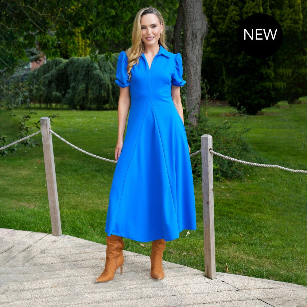 Hazel Dress (Cobalt)