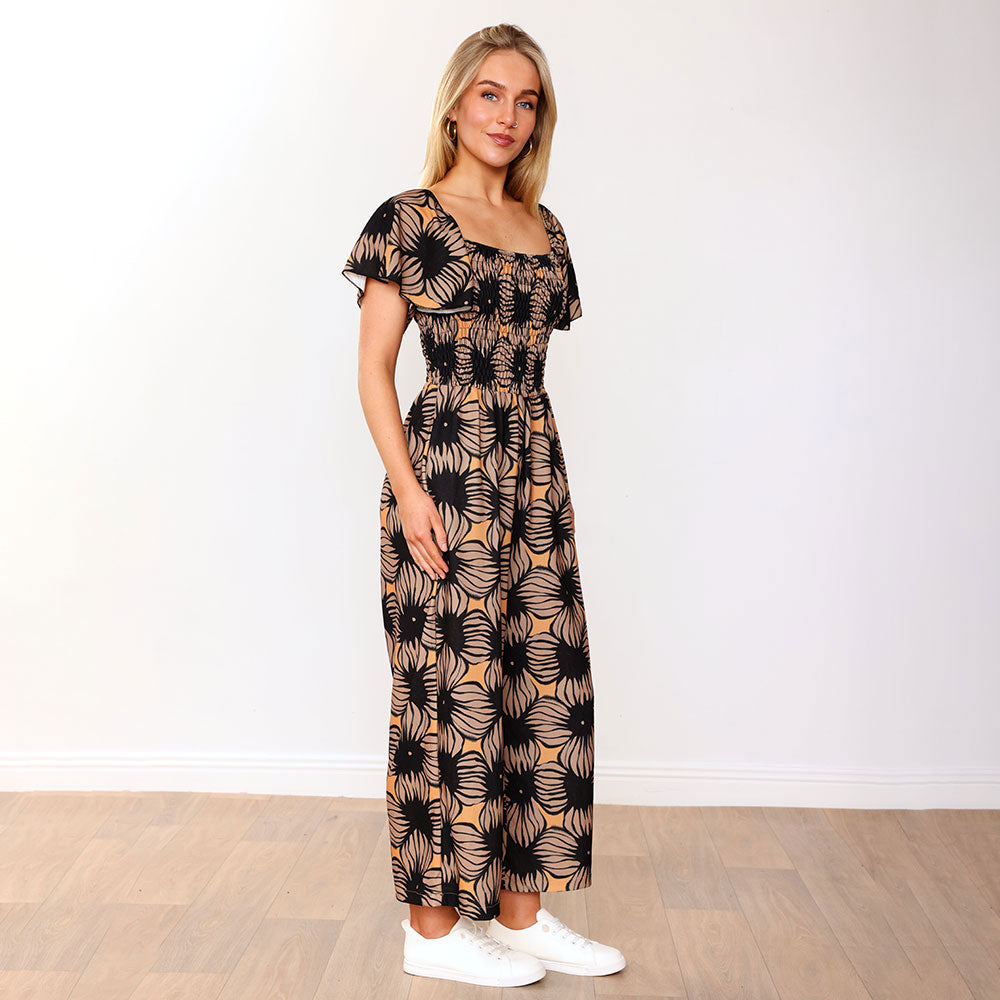 Ivan Jumpsuit (Crepe Digital Print)