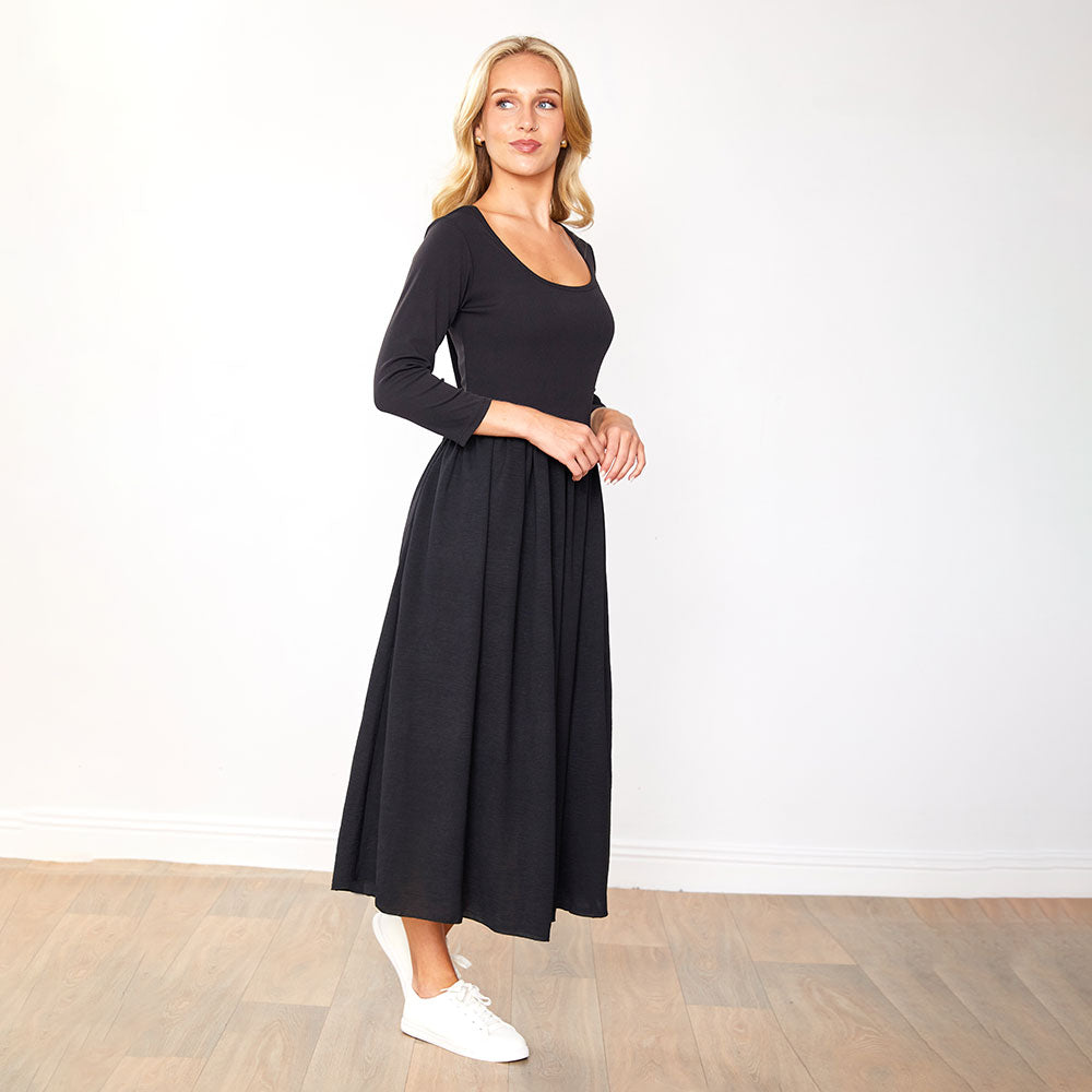 Jackie Dress Cream & Black - (2 for €78)