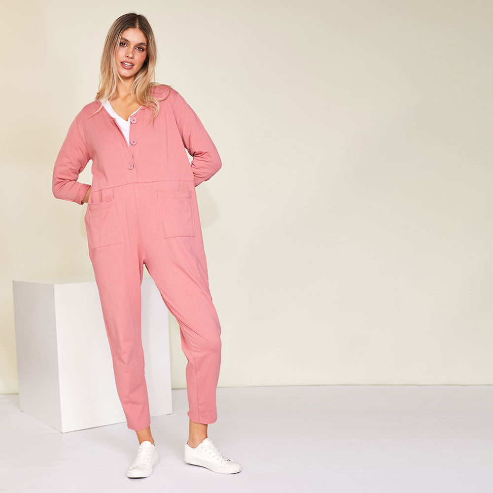 Jodie Jumpsuit (Rose)