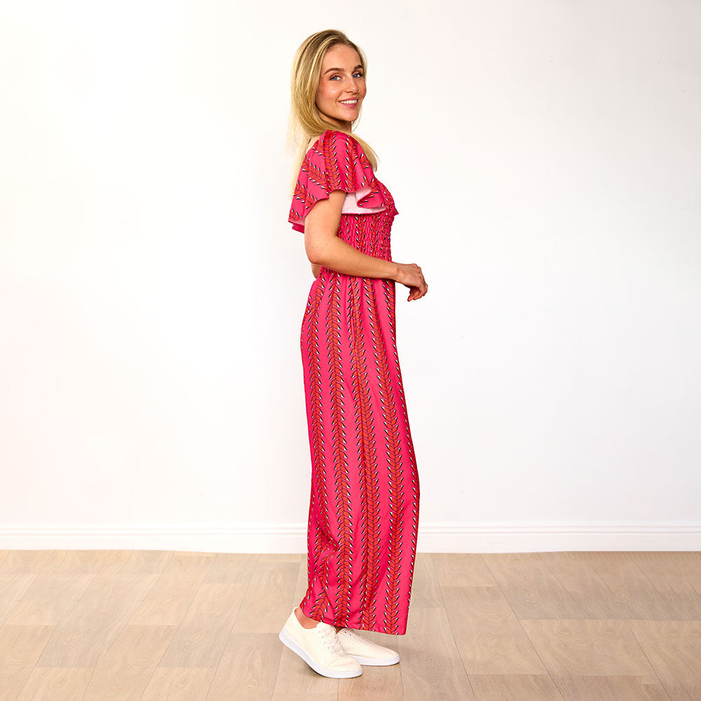 Mara Jumpsuit (Berry)