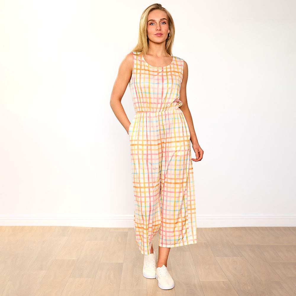Lottie Jumpsuit (Pastel Yellow)