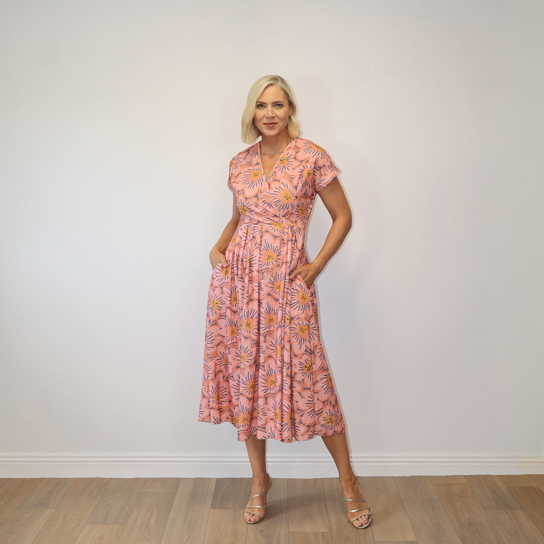 Kennedy Dress (Pastel Wild Flower)