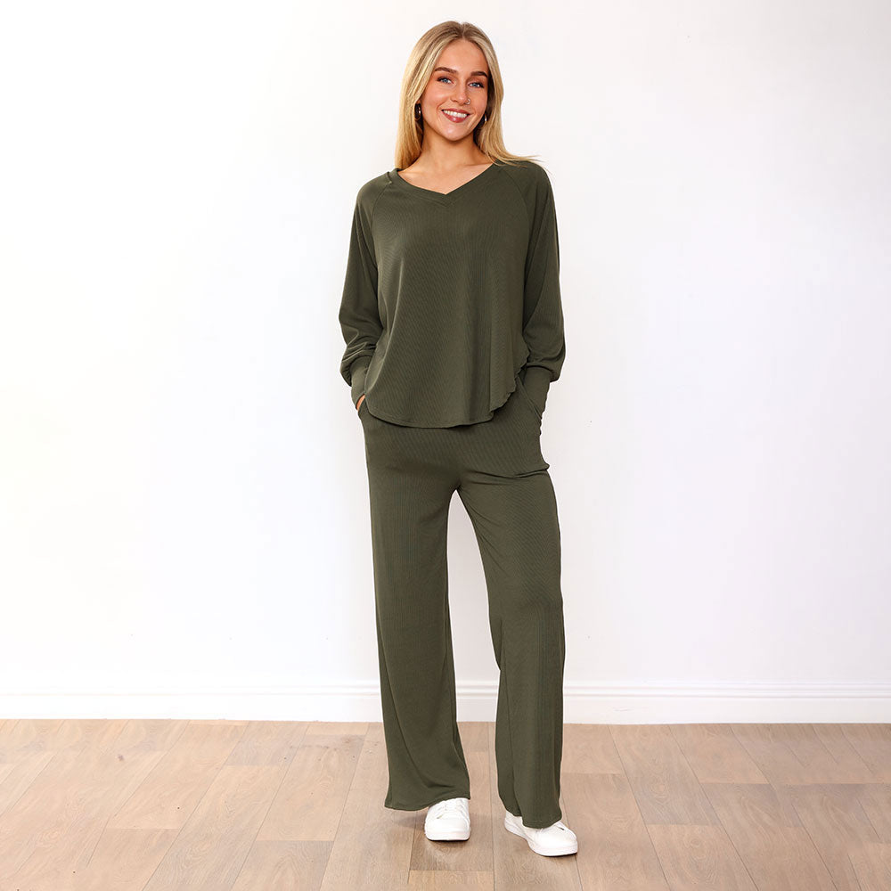 Layla Co-Ord (Khaki)