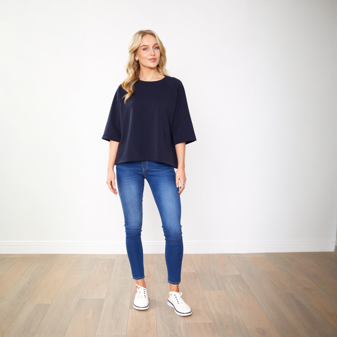 Leo Top (Navy)