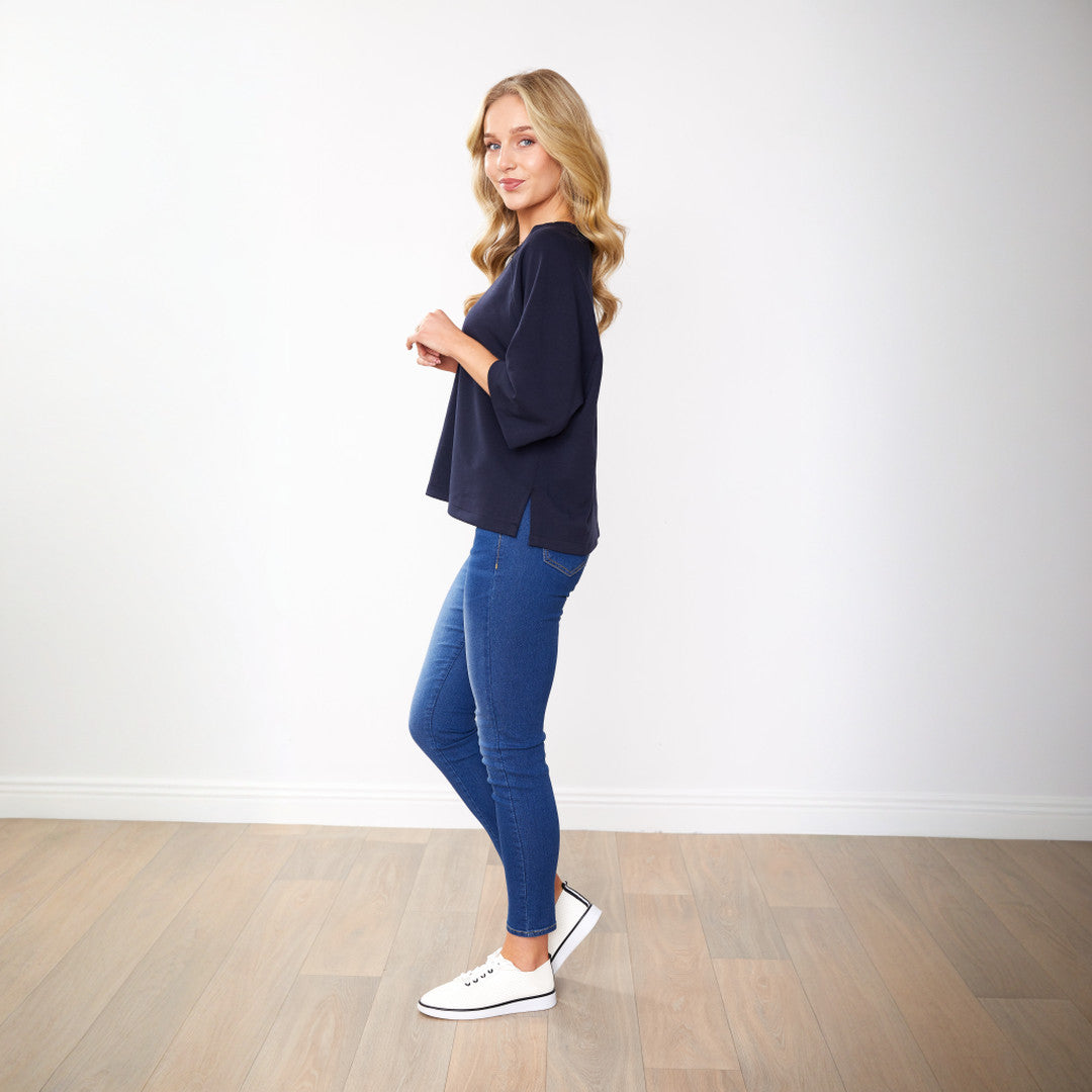 Leo Top (Navy)
