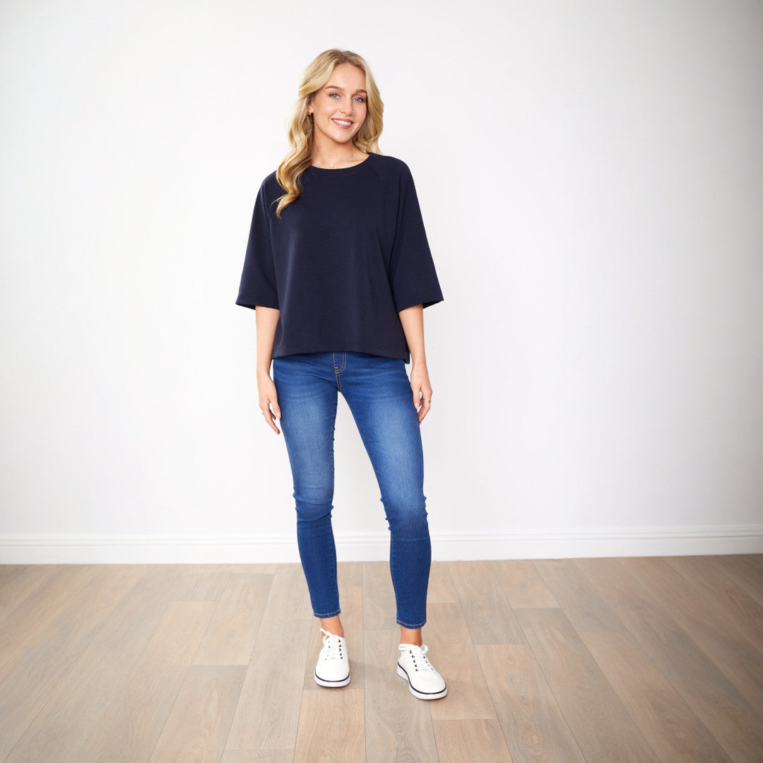 Leo Top (Navy)