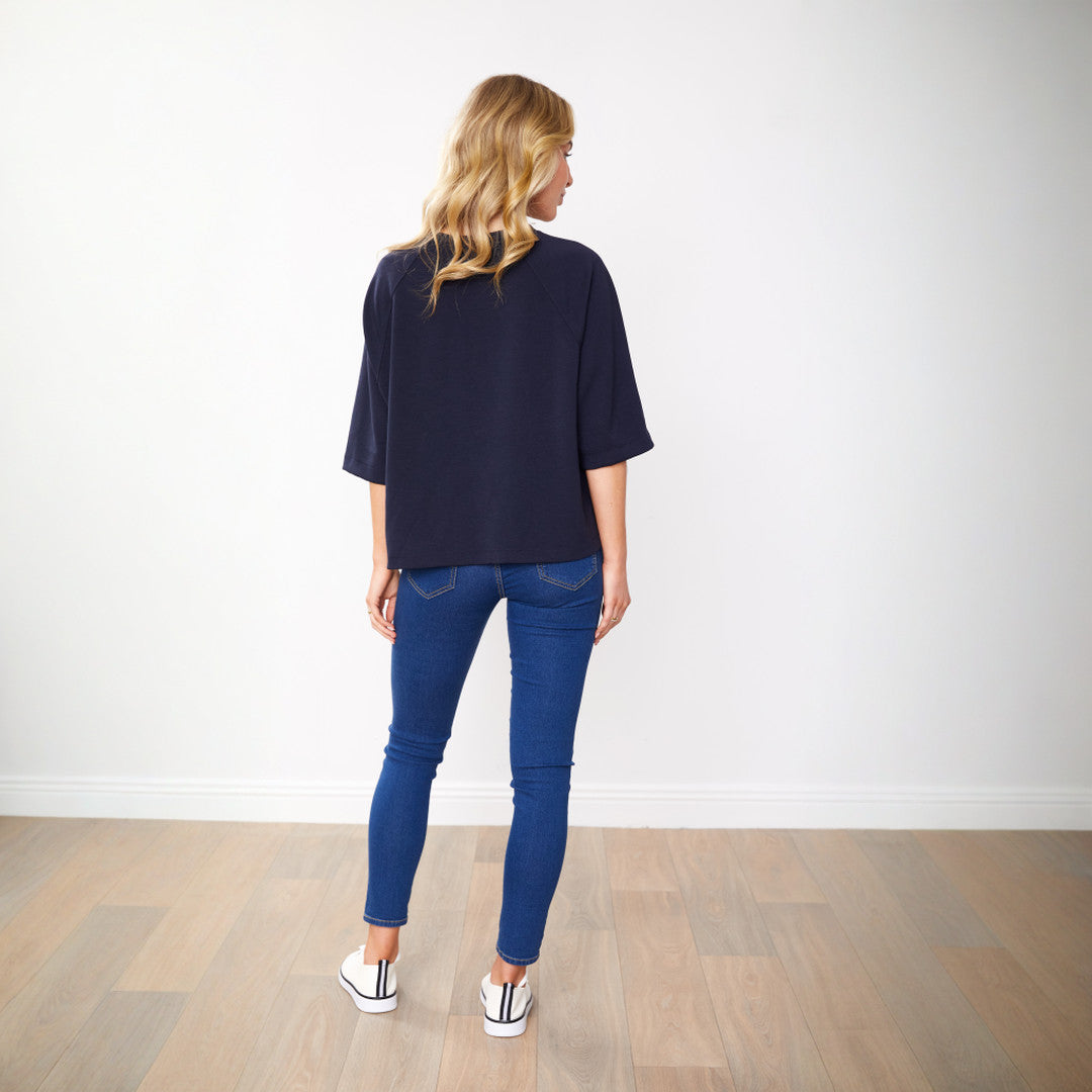Leo Top (Navy)
