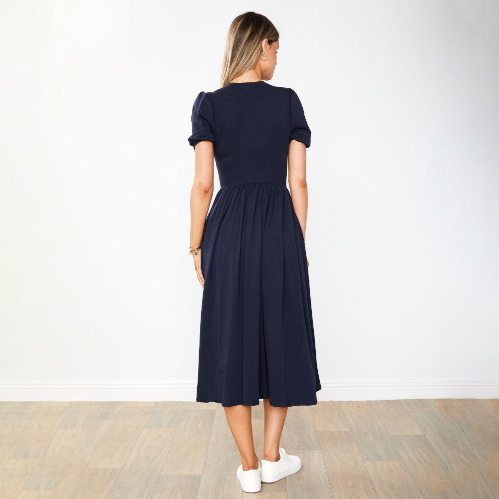 Lois Dress (Navy)