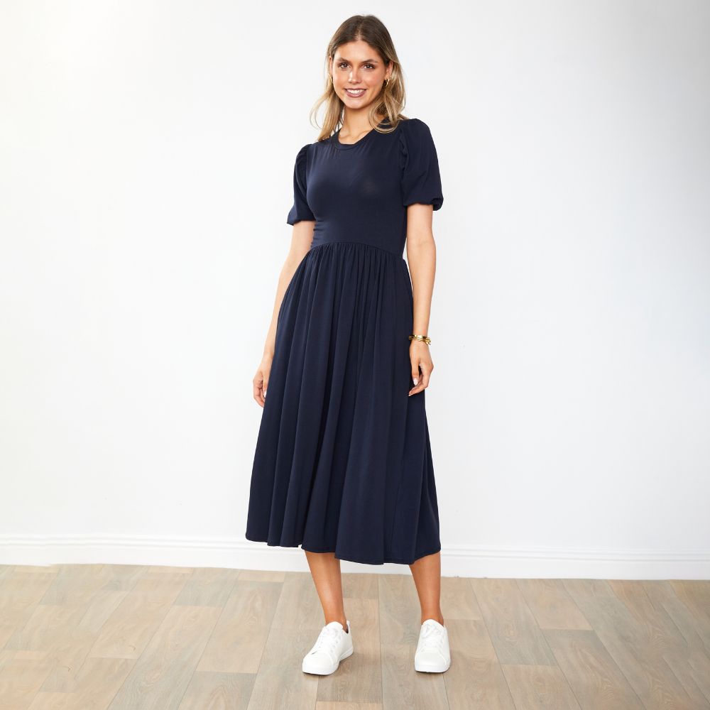 Lois Dress (Navy)
