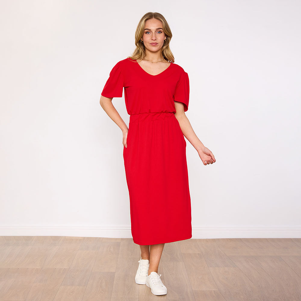 Lois Dress (Red)