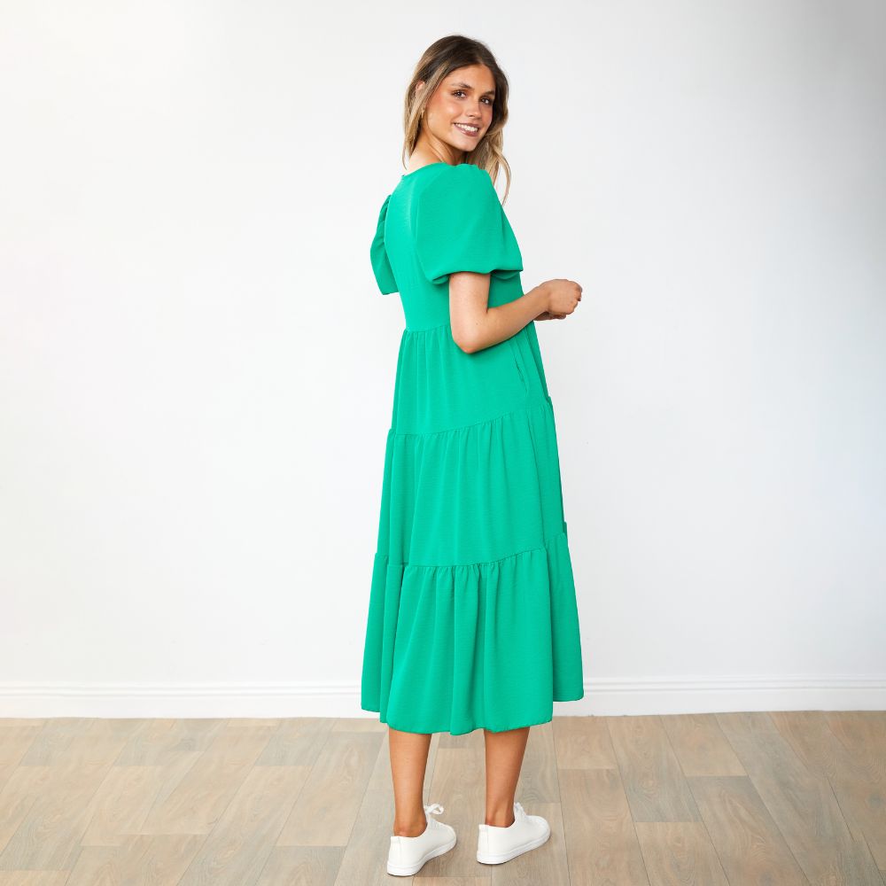 Mabel Dress (Emerald)