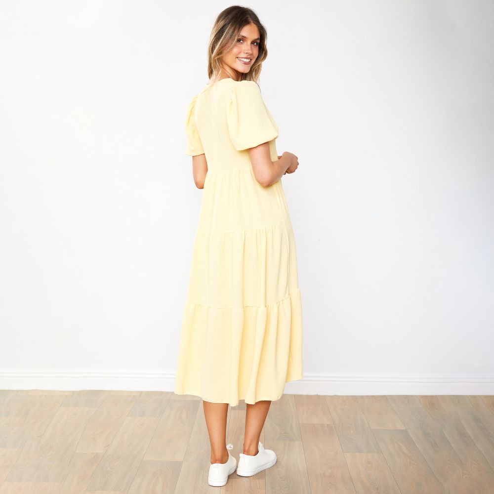 Mabel Dress (Lemon)