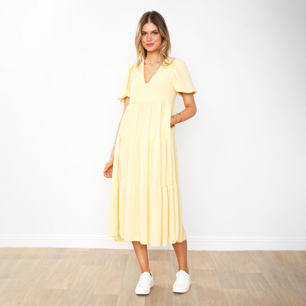 Mabel Dress (Lemon)