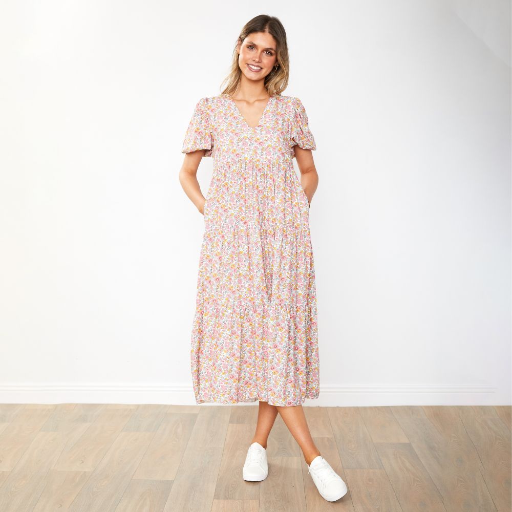 Mabel Dress (Prairie Rose)