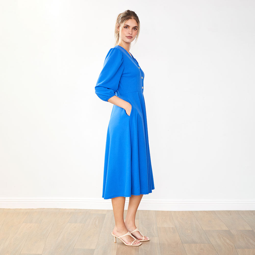 Maisy Dress (Cobalt)