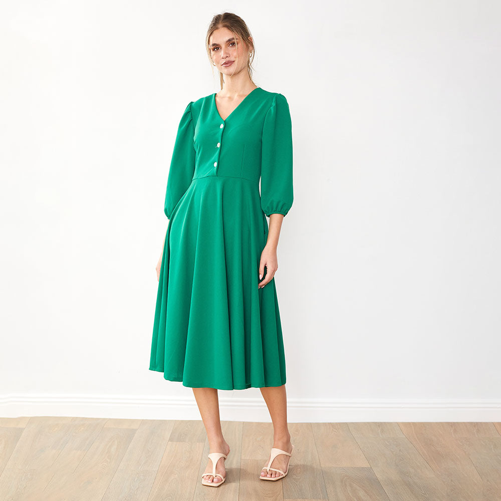 Maisy Dress (Green)
