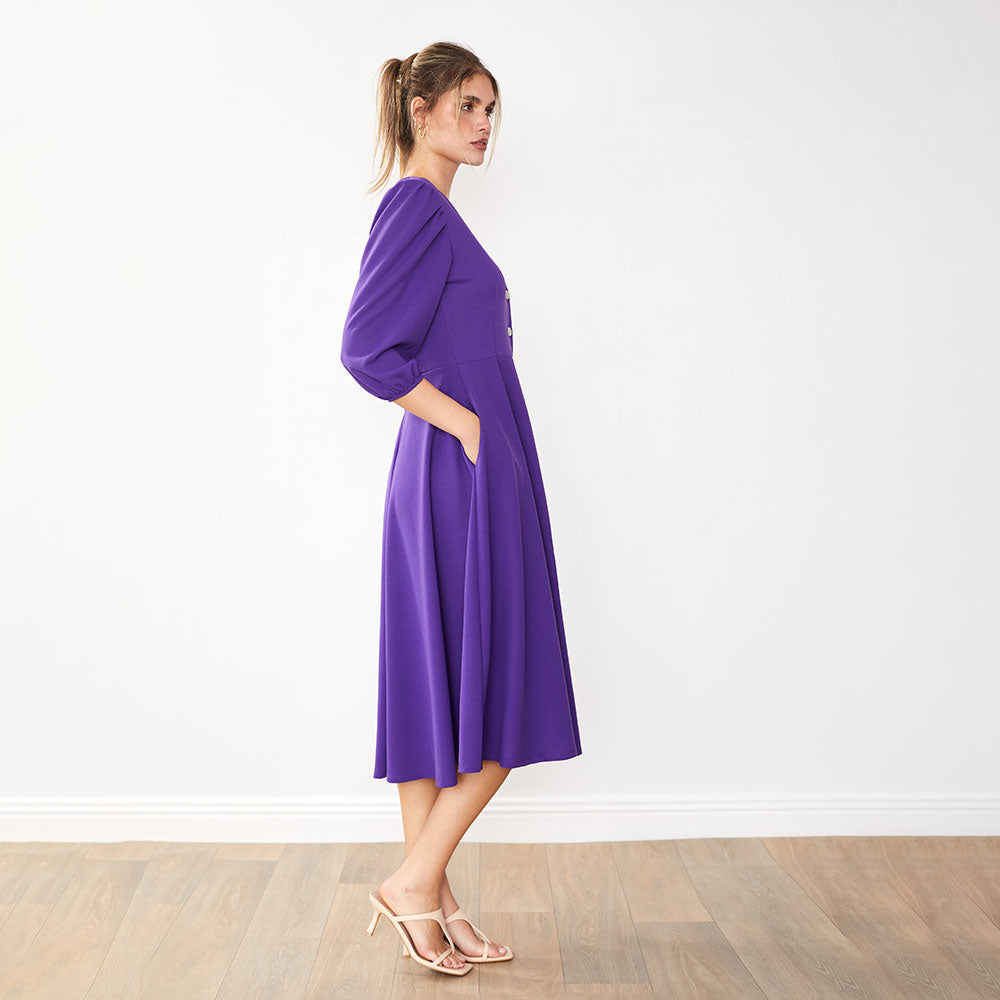 Maisy Dress (Plum)