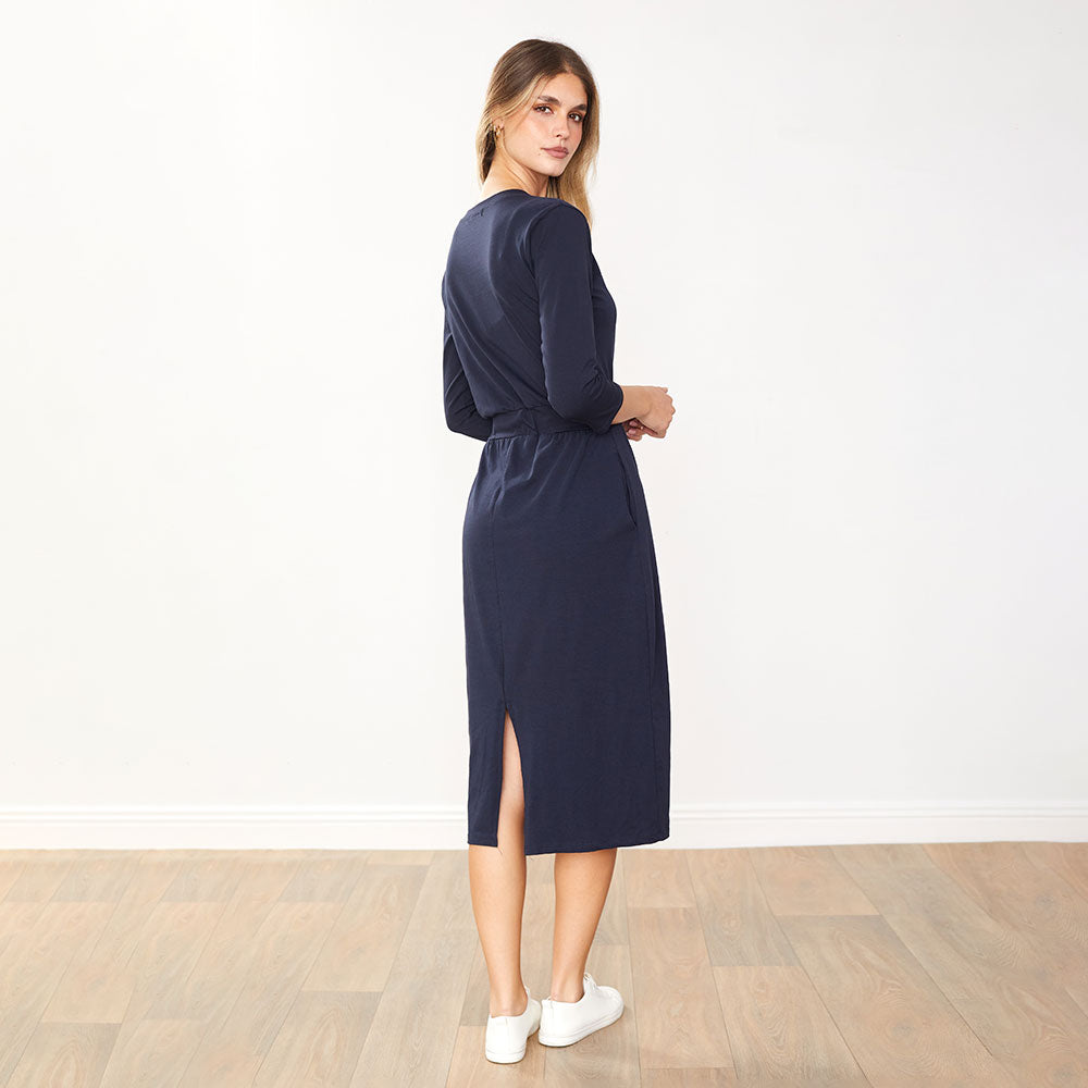 Mara Dress (Navy)