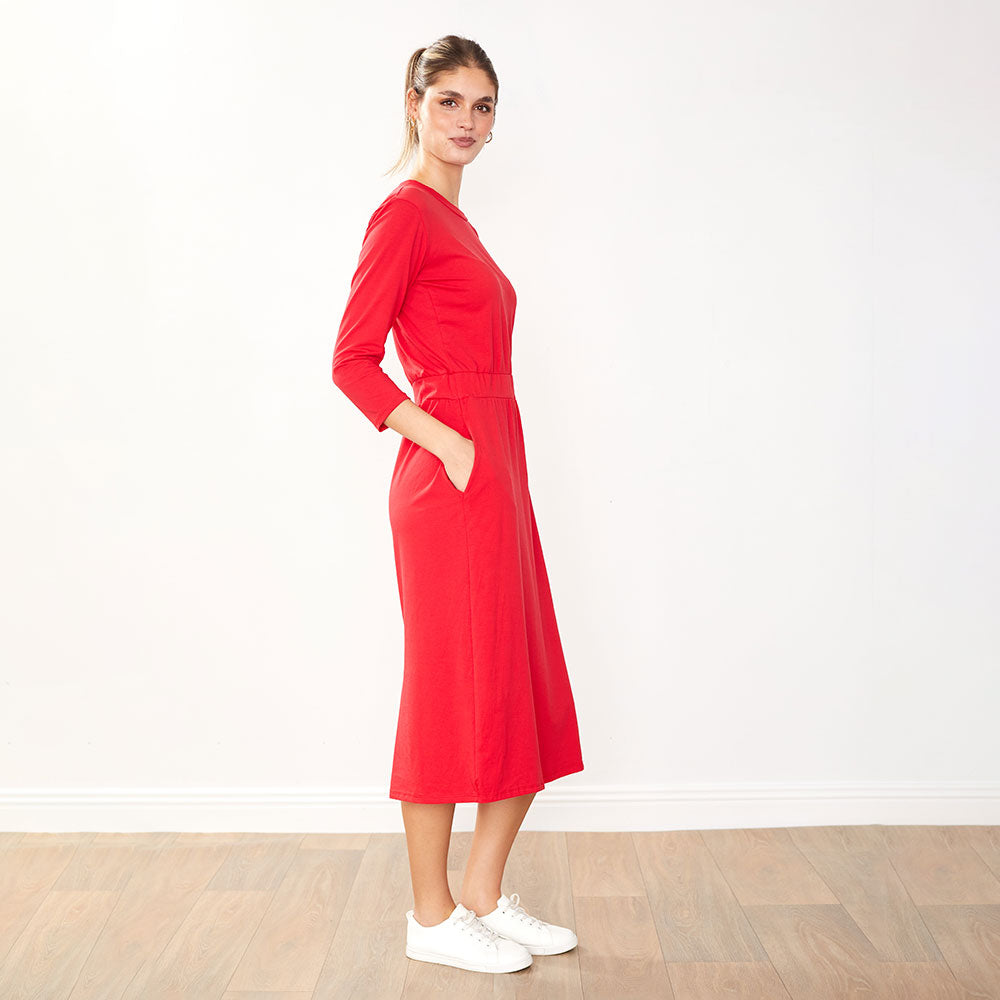 Mara Dress (Red)