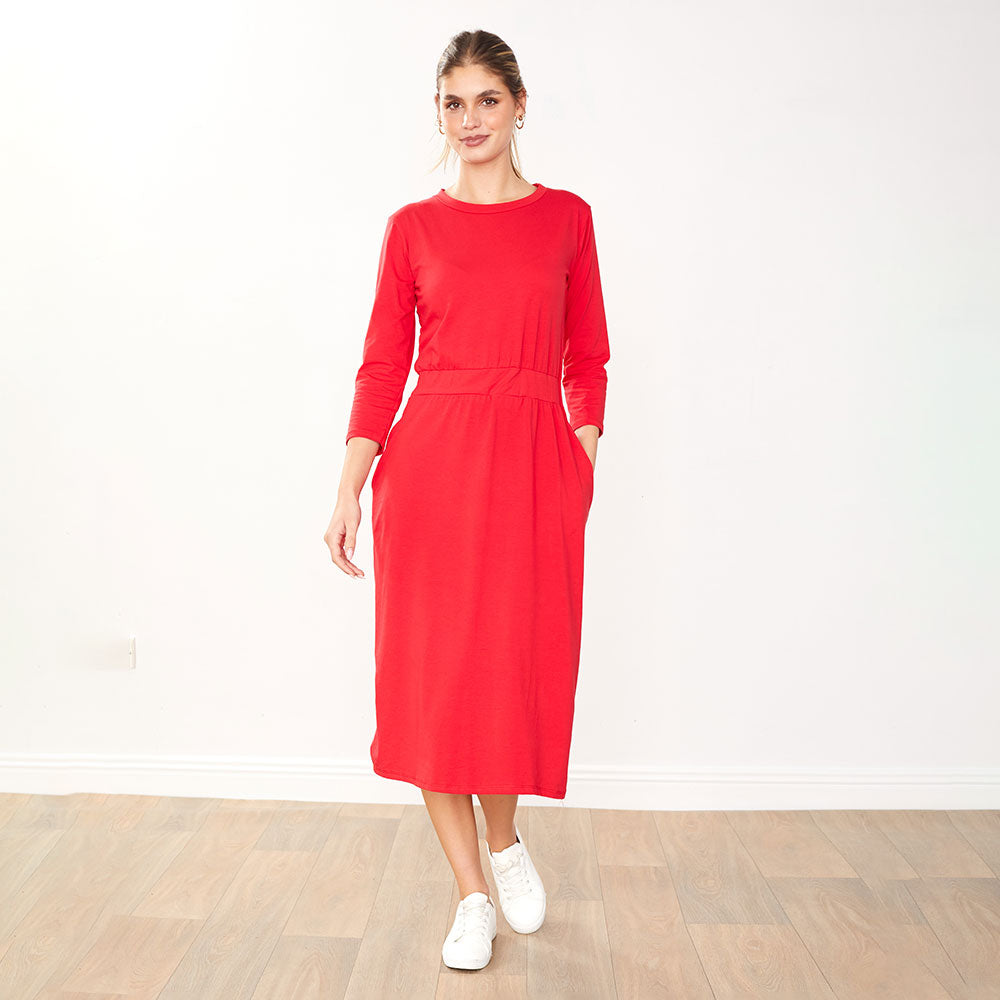 Mara Dress (Red)