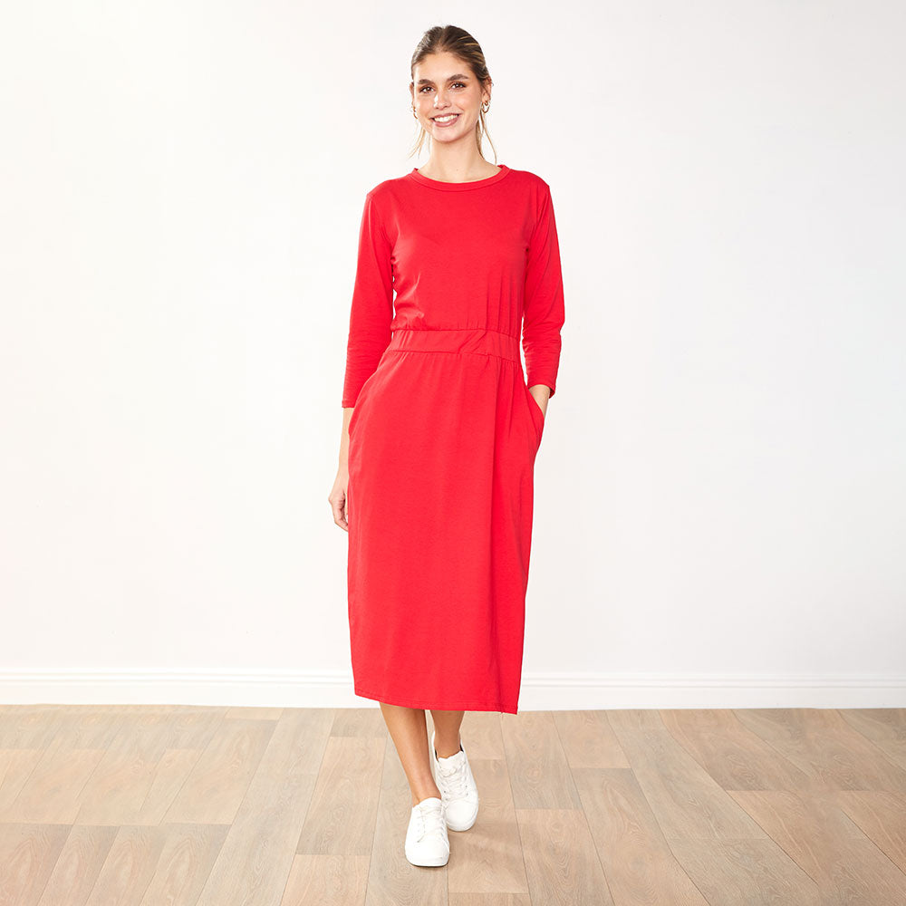 Mara Dress (Red)