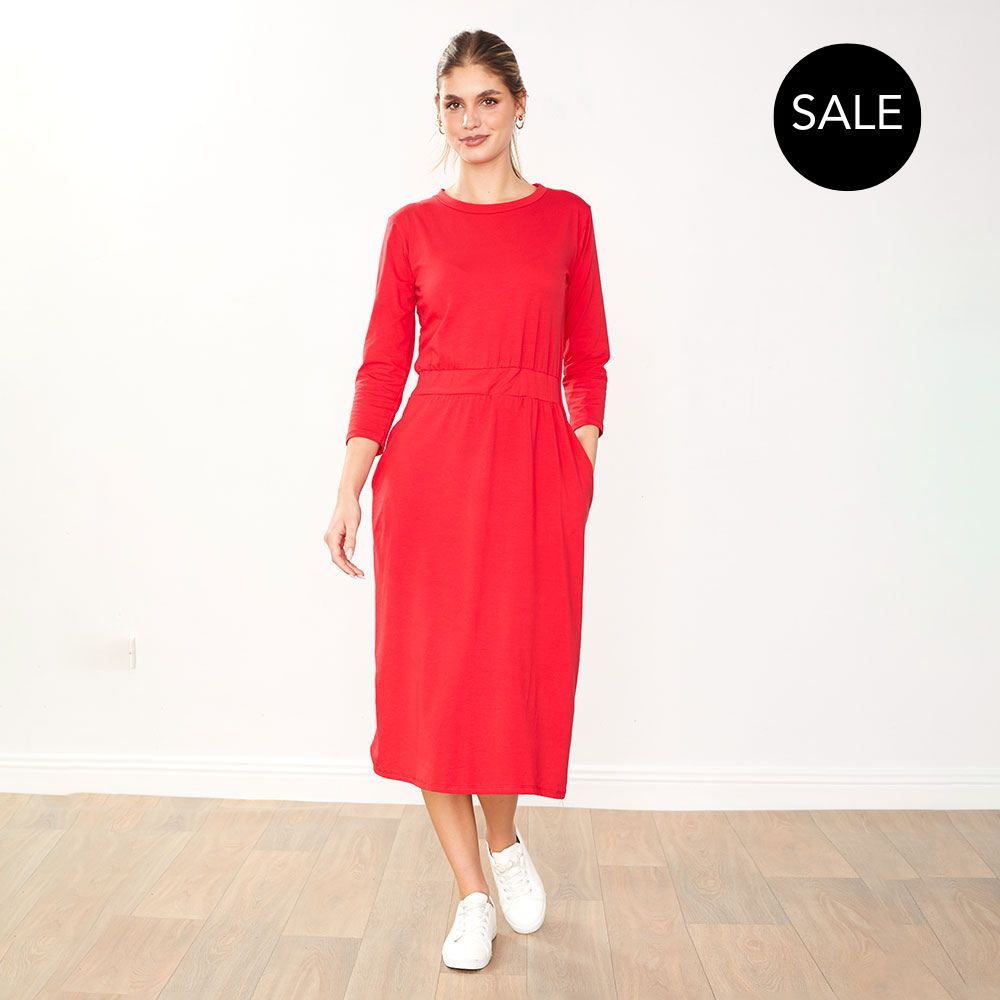 Mara Dress (Red)